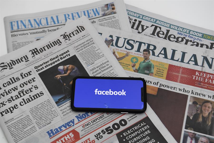 Australia y Facebook chocan por la publicación de noticias y los pagos