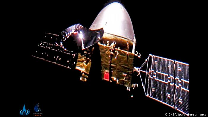 Sonda china «Tianwen-1» se inserta en órbita marciana