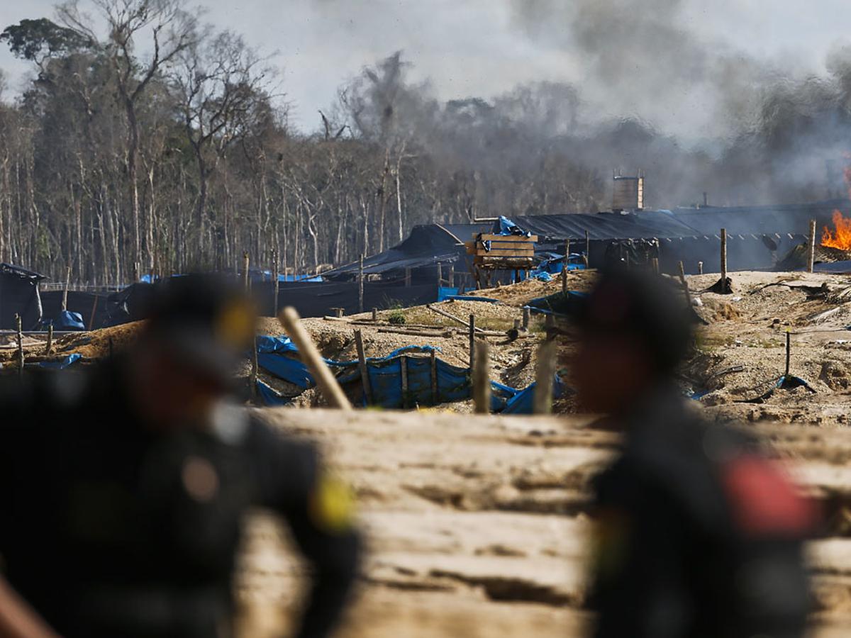 La minería ilegal retrocede, pero sigue amenazando a la Amazonía peruana