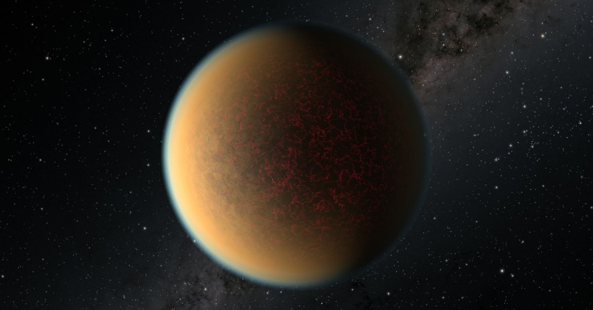 Un exoplaneta rocoso crea una nueva atmósfera gracias al vulcanismo