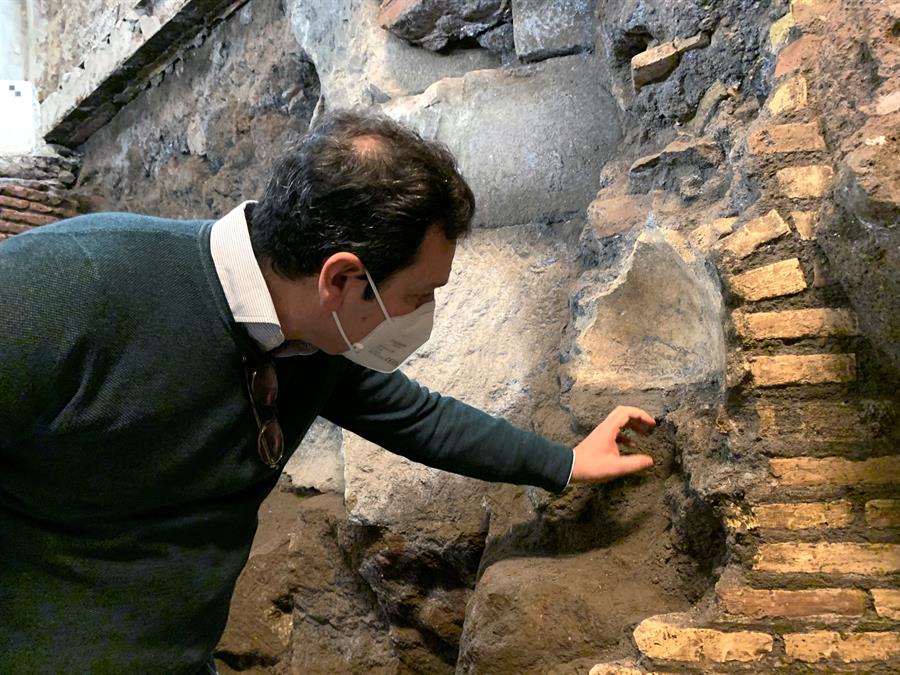 En Roma sacan a luz restos de una muralla del siglo IV a.C.