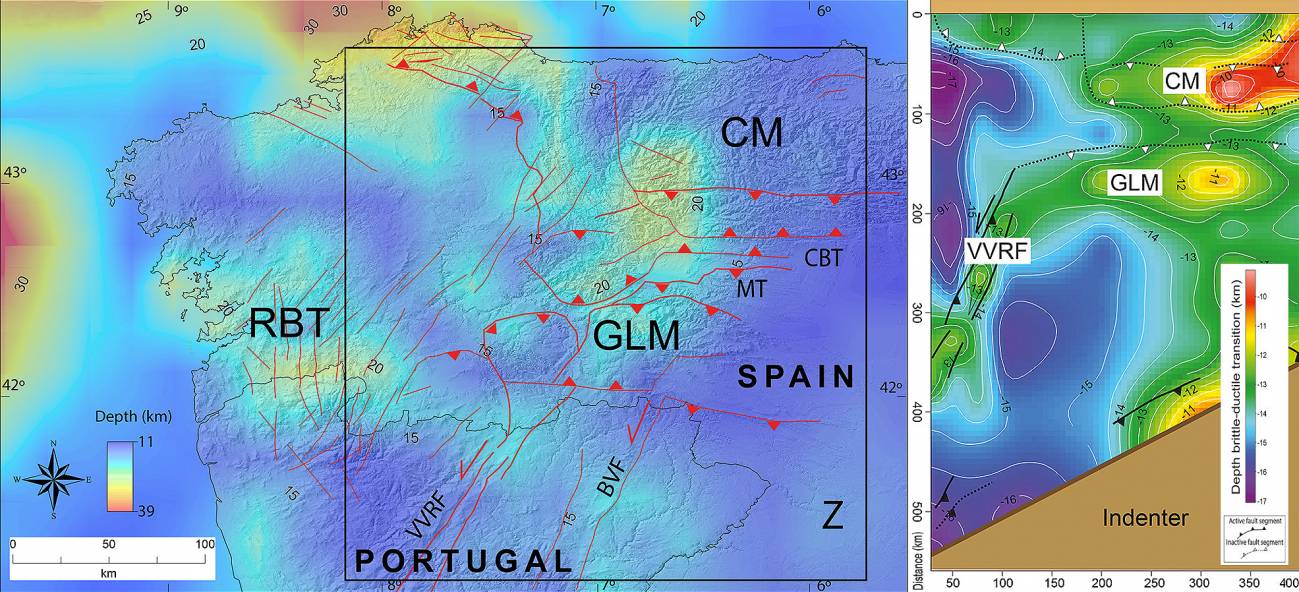 Café y arena para explicar los terremotos en el noroeste de la península ibérica