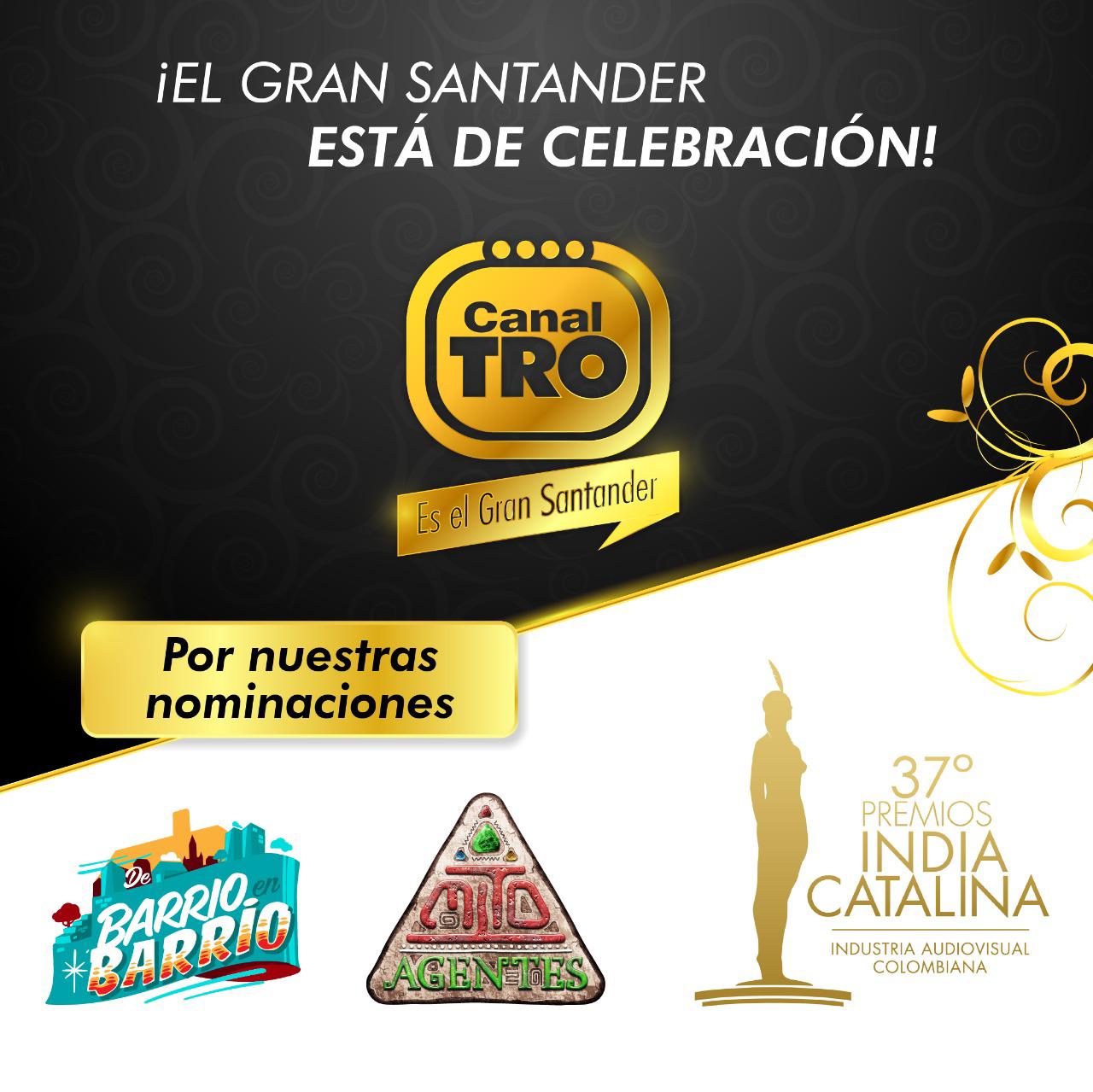 Canal TRO obtuvo dos nominaciones a los Premios India Catalina