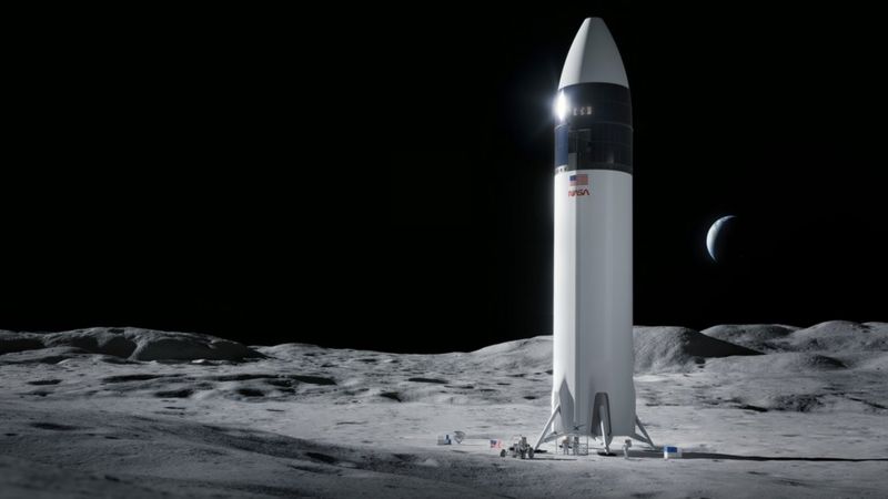 La NASA elige a SpaceX para construir el vehículo de regreso a la Luna en 2024