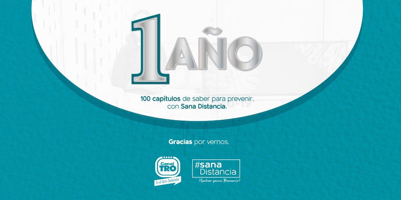 Programa televisivo Sana Distancia cumple un año al aire