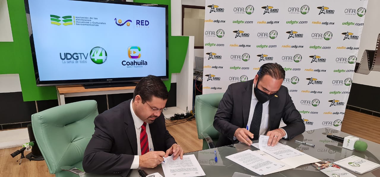 RED México se adhiere a ATEI y firma convenio con Canal 44 de la UdeG