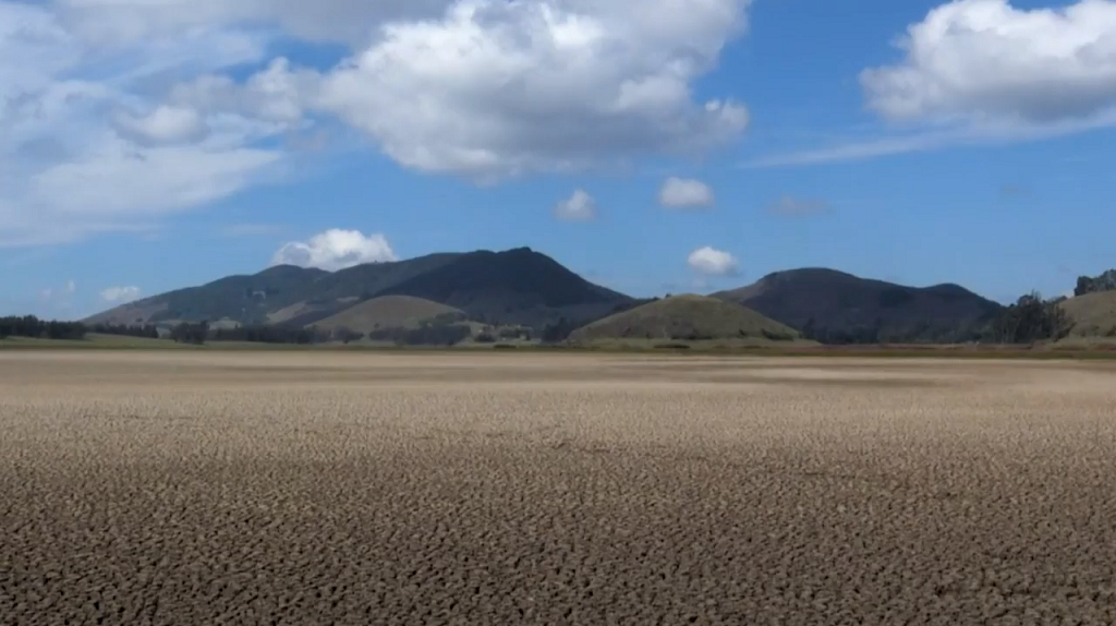 La Laguna de Suesca en Colombia en riesgo de secarse debido al cambio climático