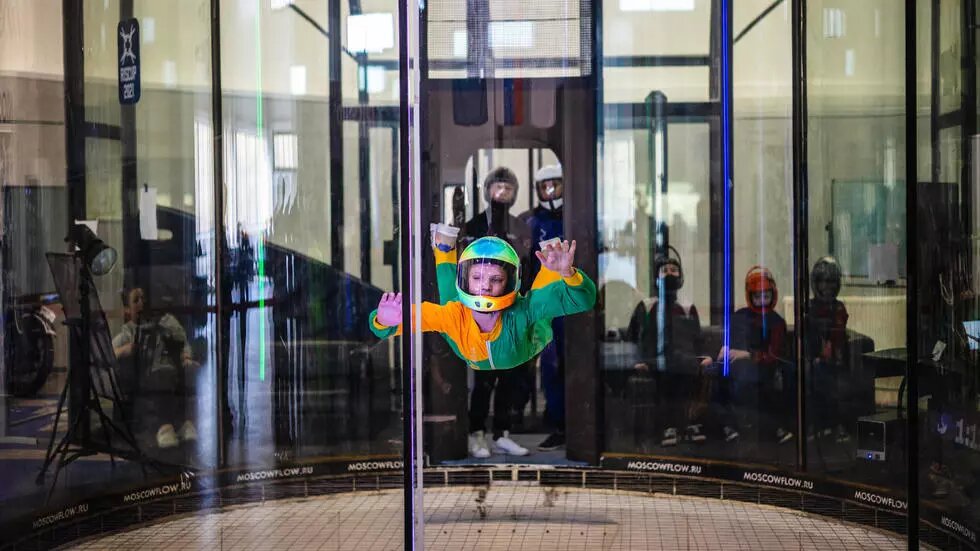 Niños rusos con parálisis cerebral vuelan para mejorar su movimiento