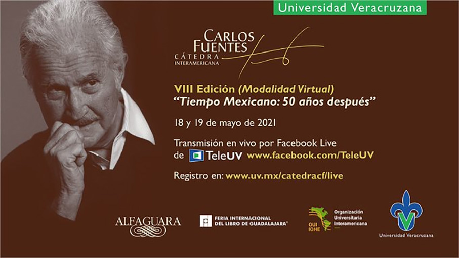 Todo listo para la VIII Cátedra Interamericana Carlos Fuentes