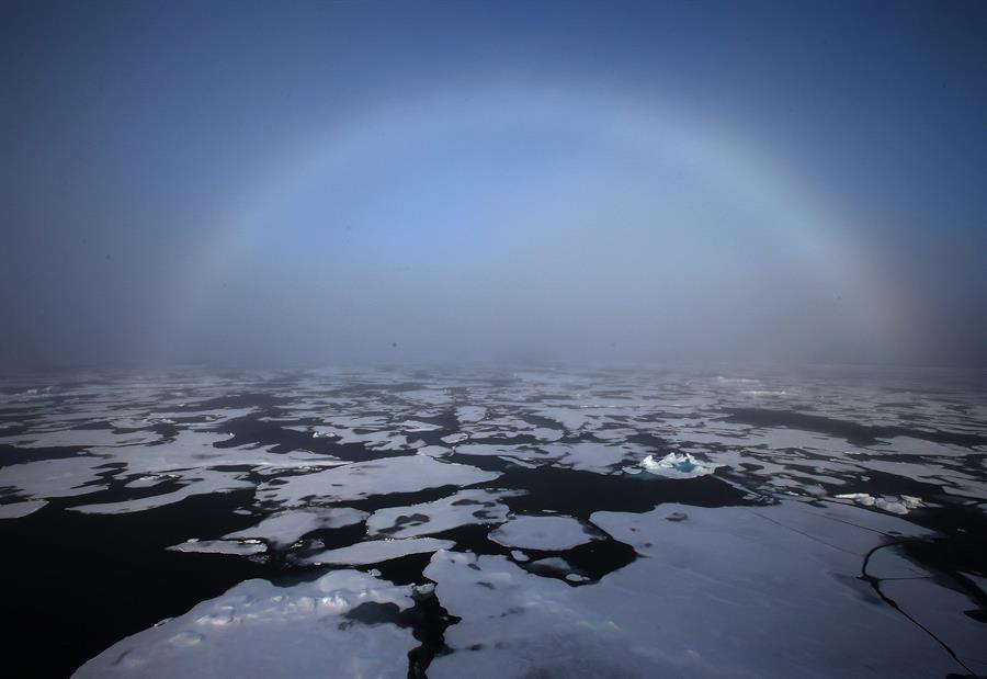 El hielo del Ártico disminuye el doble de rápido de lo previsto, avisa la ESA