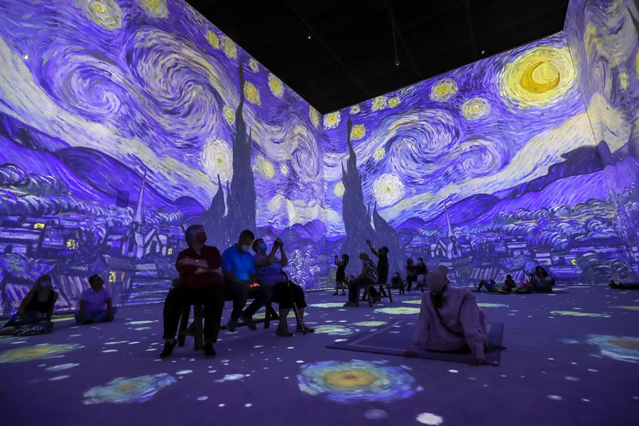 Llega exposición digital de Van Gogh a Miami