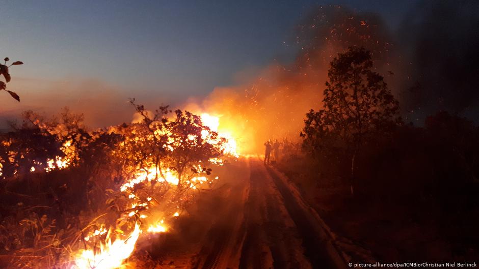 Aumentan incendios 2.6% en la Amazonía brasileña