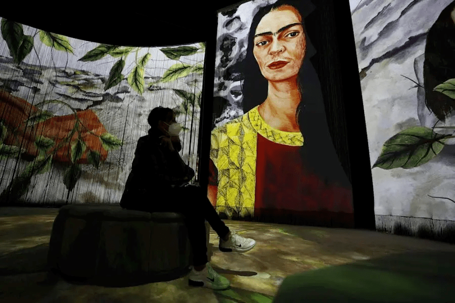 Exposición Frida Kahlo; una experiencia digital inmersiva