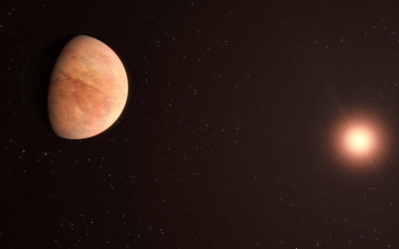 Un exoplaneta rocoso con la mitad de la masa de Venus