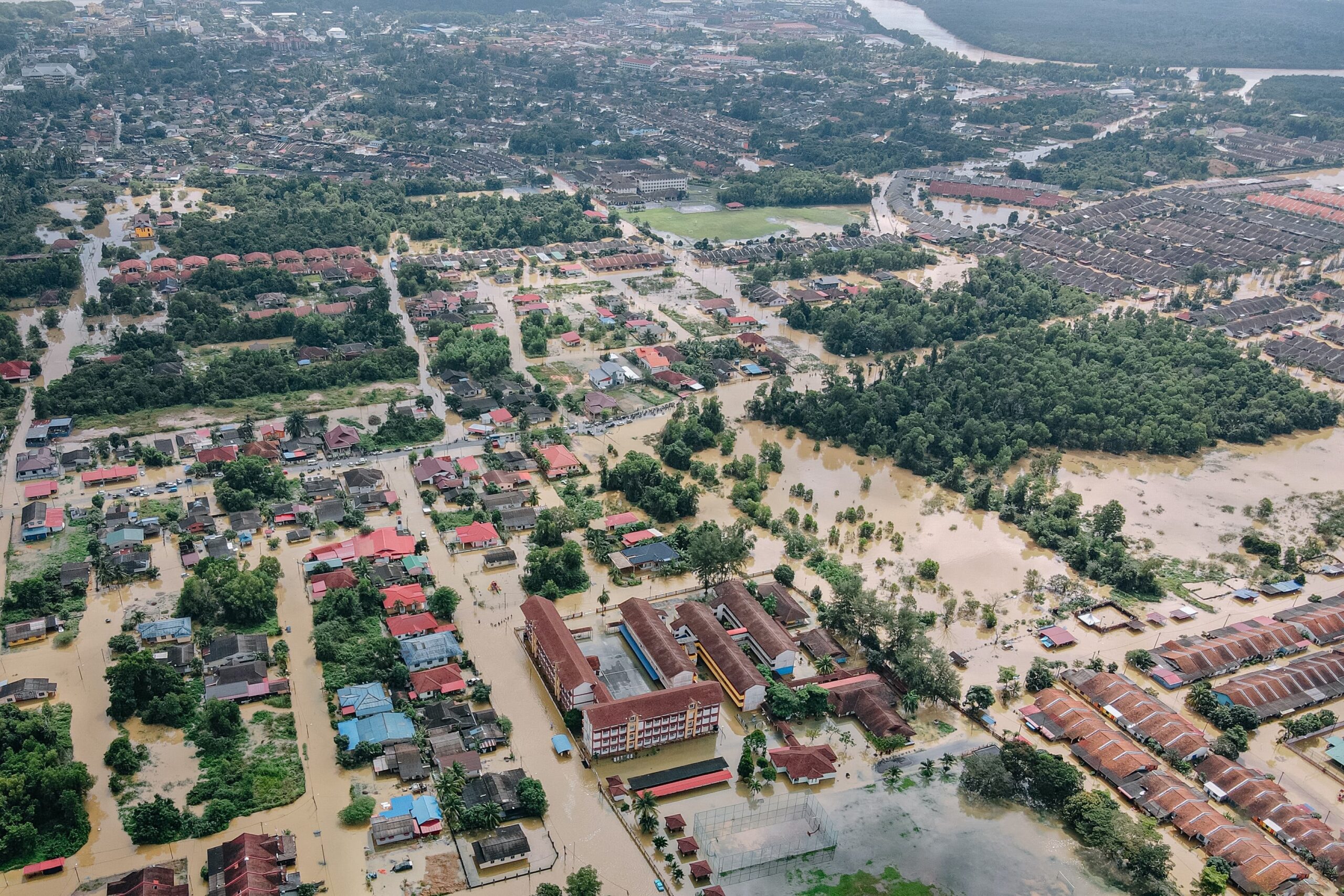 Imágenes de satélite revelan un aumento de población expuesta a inundaciones