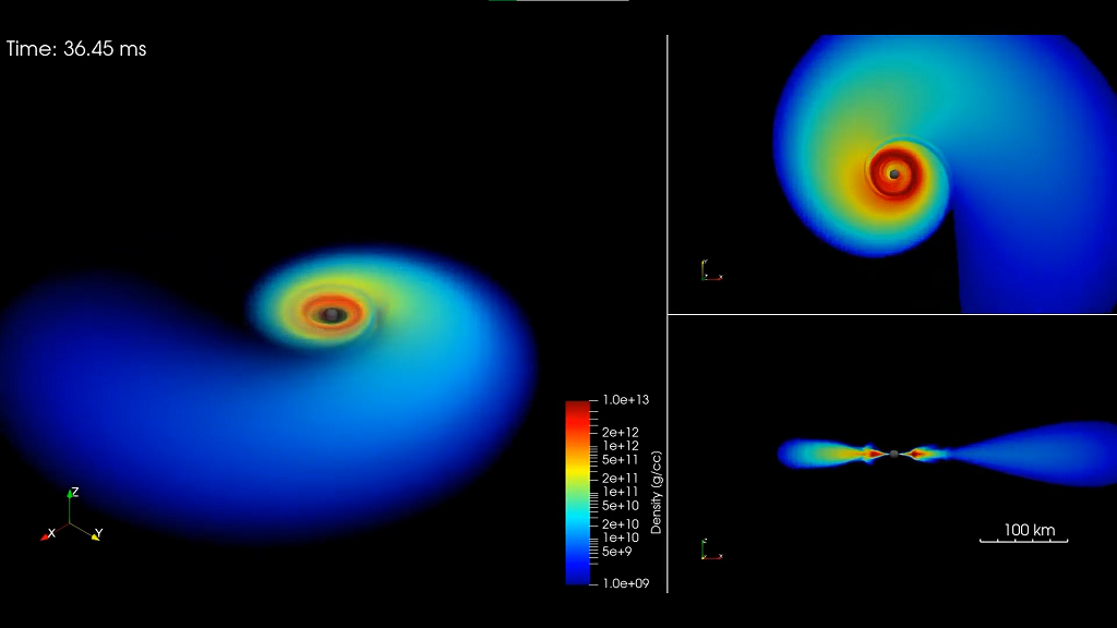 Captan señal de ondas gravitacionales por primera vez tras gran colisión cósmica