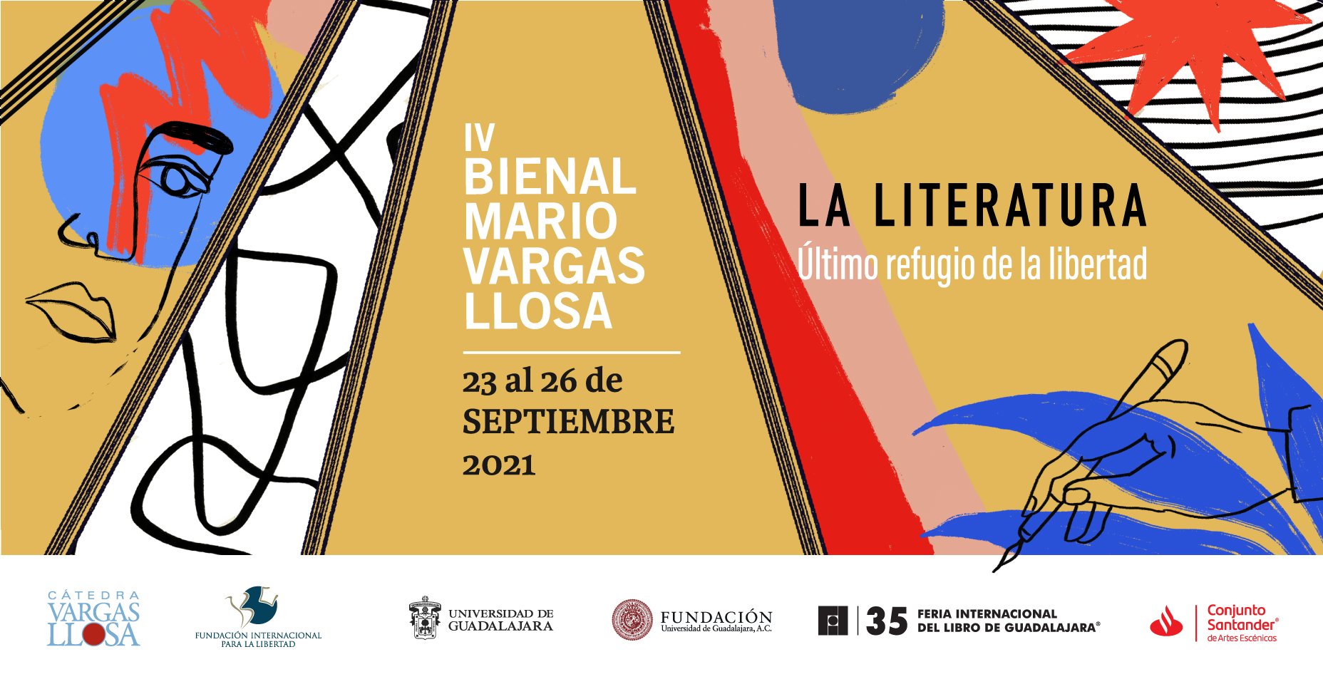 Todo listo para la IV Bienal Mario Vargas Llosa en Guadalajara