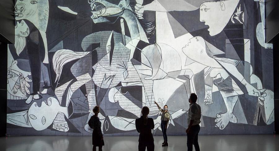 El Guernica de Picasso se muestra como nunca: gigante y en alta definición