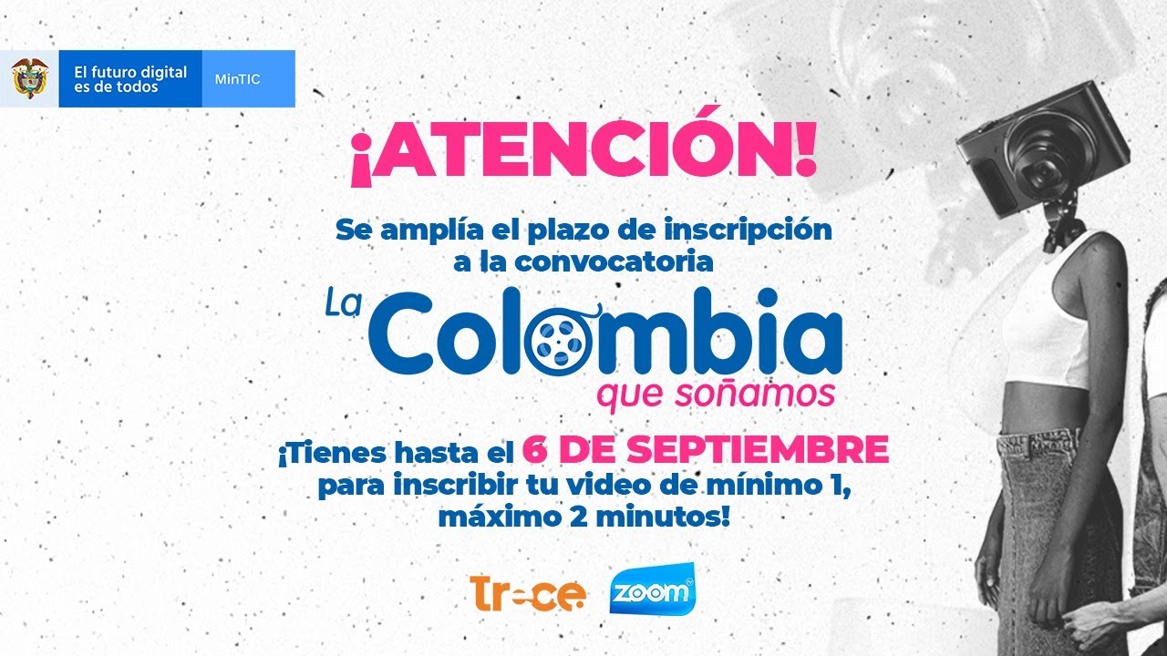 Hasta el 6 de septiembre puedes participar en la convocatoria: «La Colombia que soñamos»