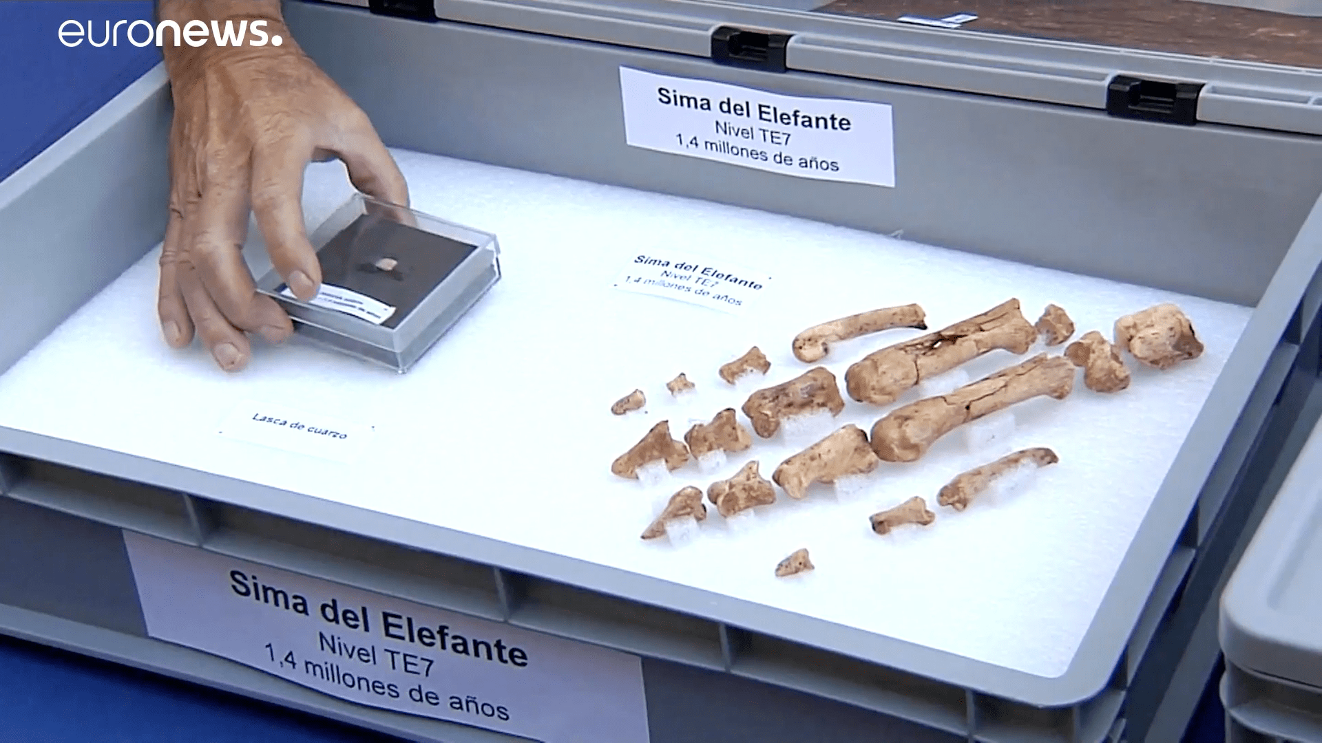 Un cuarzo revela que hubo humanos en Atapuerca hace más de un millón de años