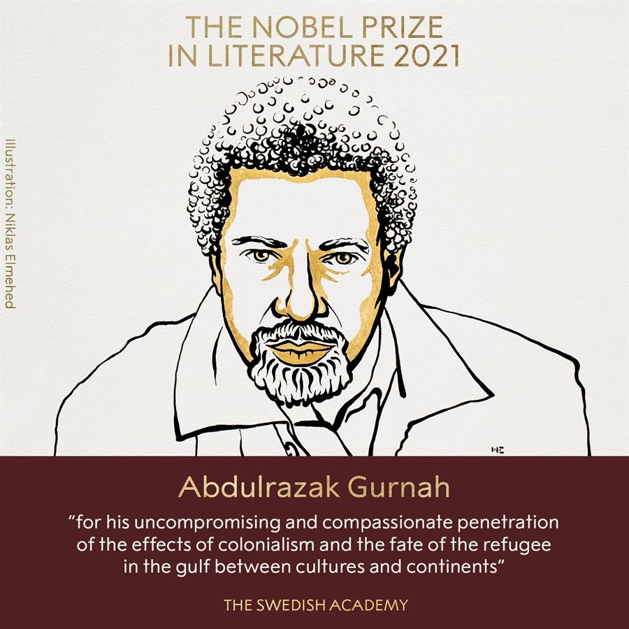 El tanzano Abdulrazak Gurnah, Premio Nobel de Literatura de 2021