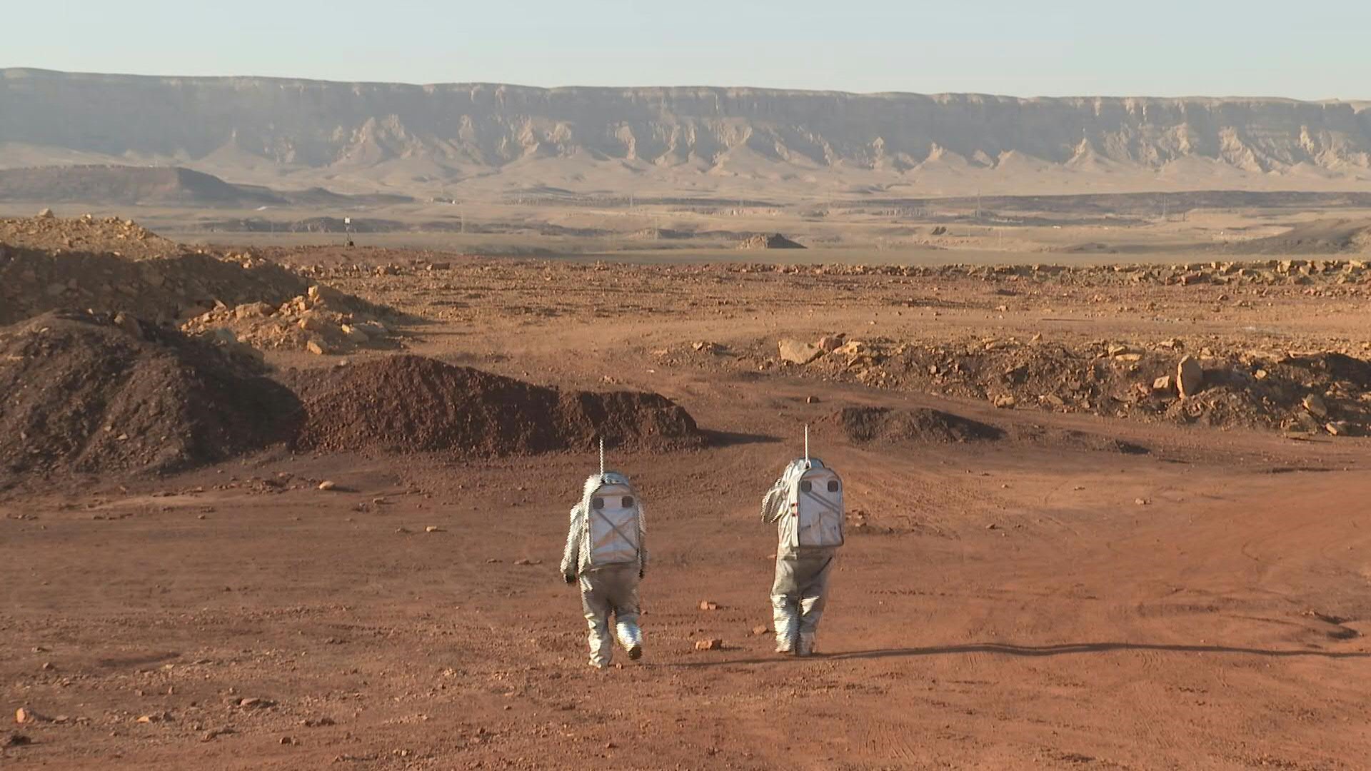 Astronautas simulan «la vida en Marte» en un desierto de Israel