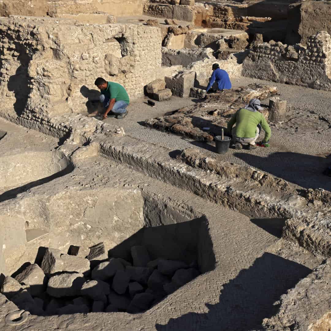 Descubren en Israel un gigantesco sitio de producción de vino de 1.500 años