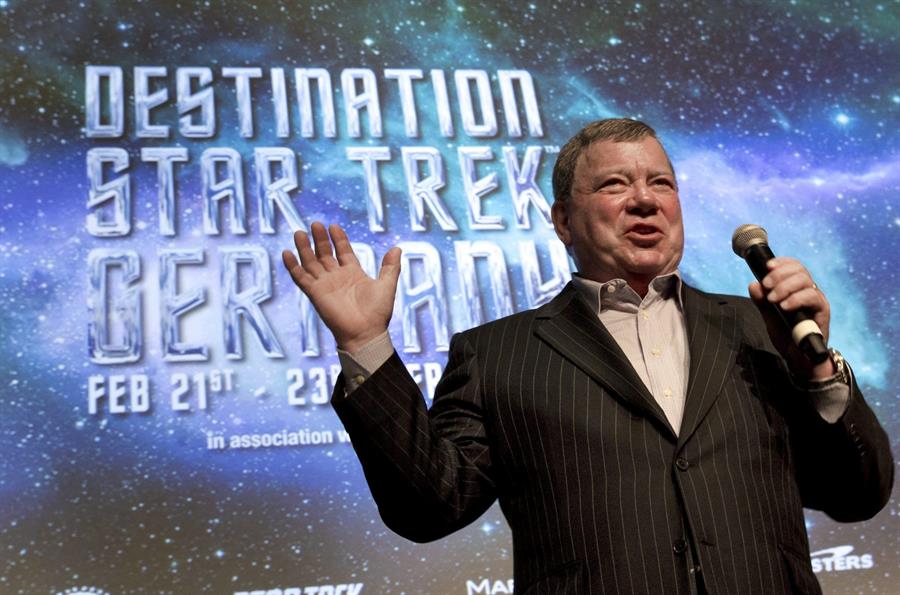 William Shatner, el capitán Kirk de Star Trek, viajará al espacio