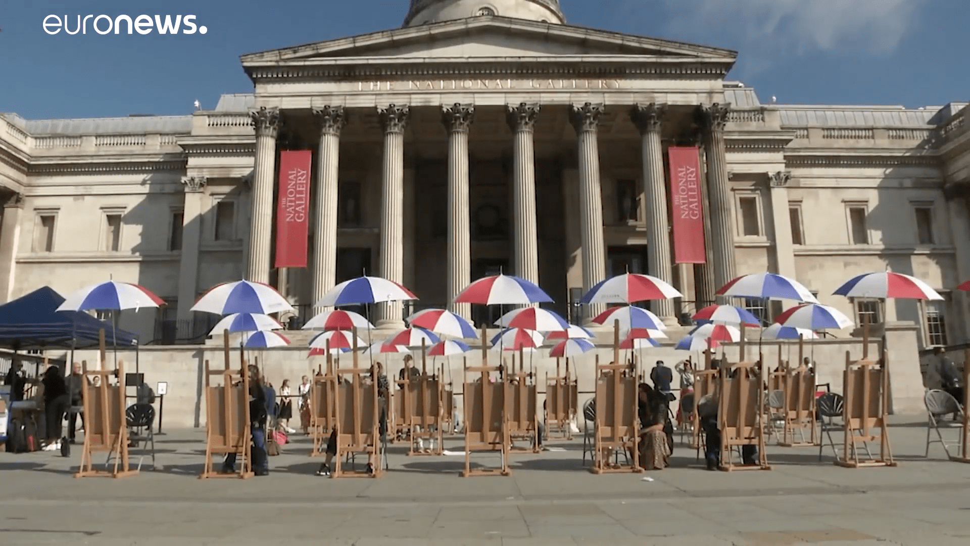 The National Gallery de Reino Unido expone sus obras al aire libre