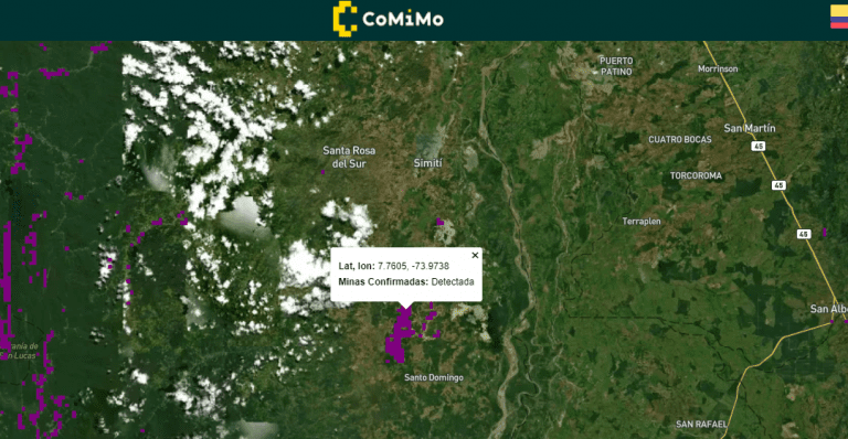 CoMiMo, la aplicación que detecta la minería ilegal