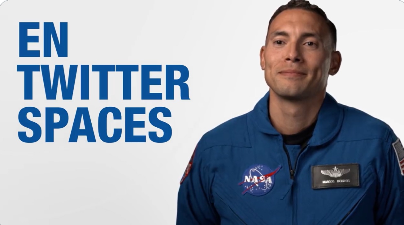 La NASA lanza Twitter Space en español, con un candidato hispano a astronauta