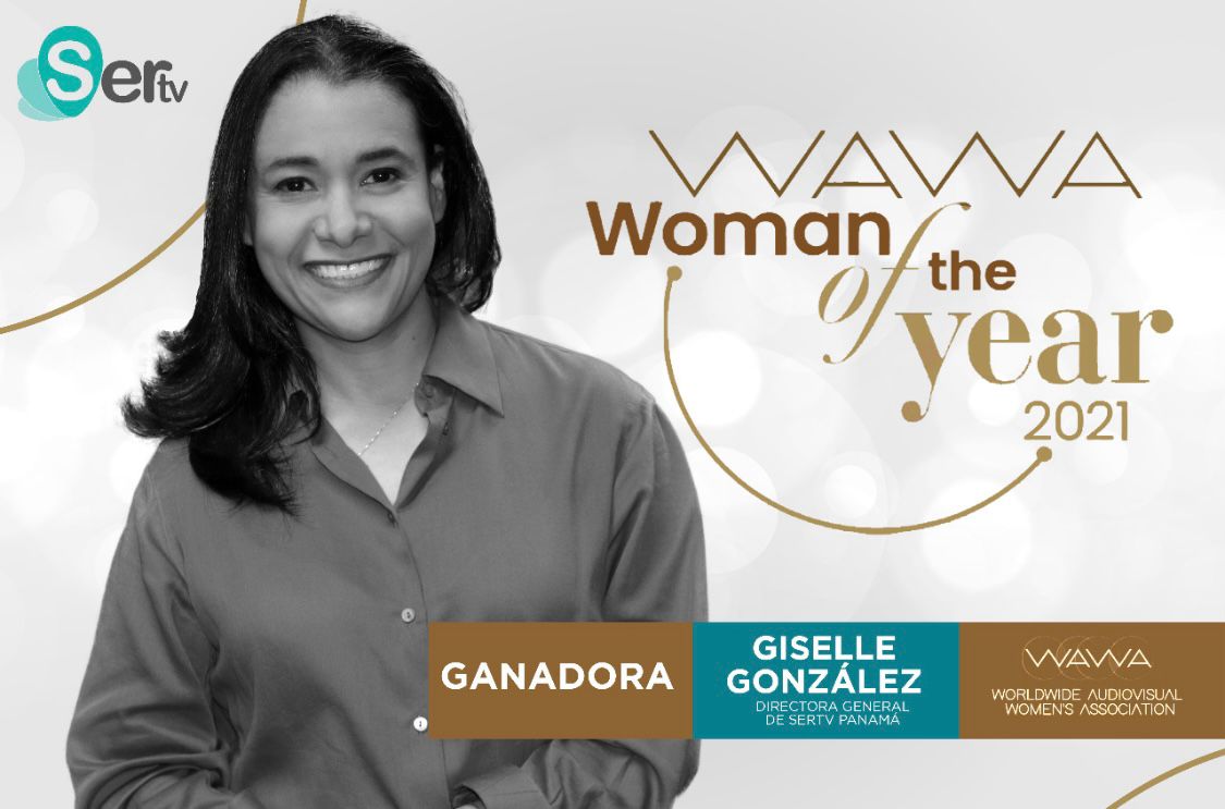 Giselle González Villarué, elegida como Mujer del Año 2021 de WAWA