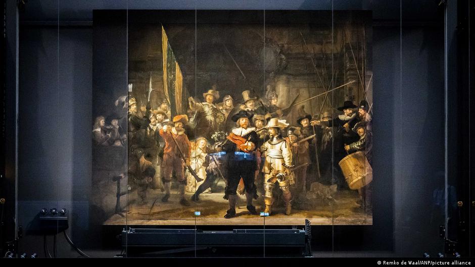 Un museo de Ámsterdam restaura “La ronda de noche” de Rembrandt