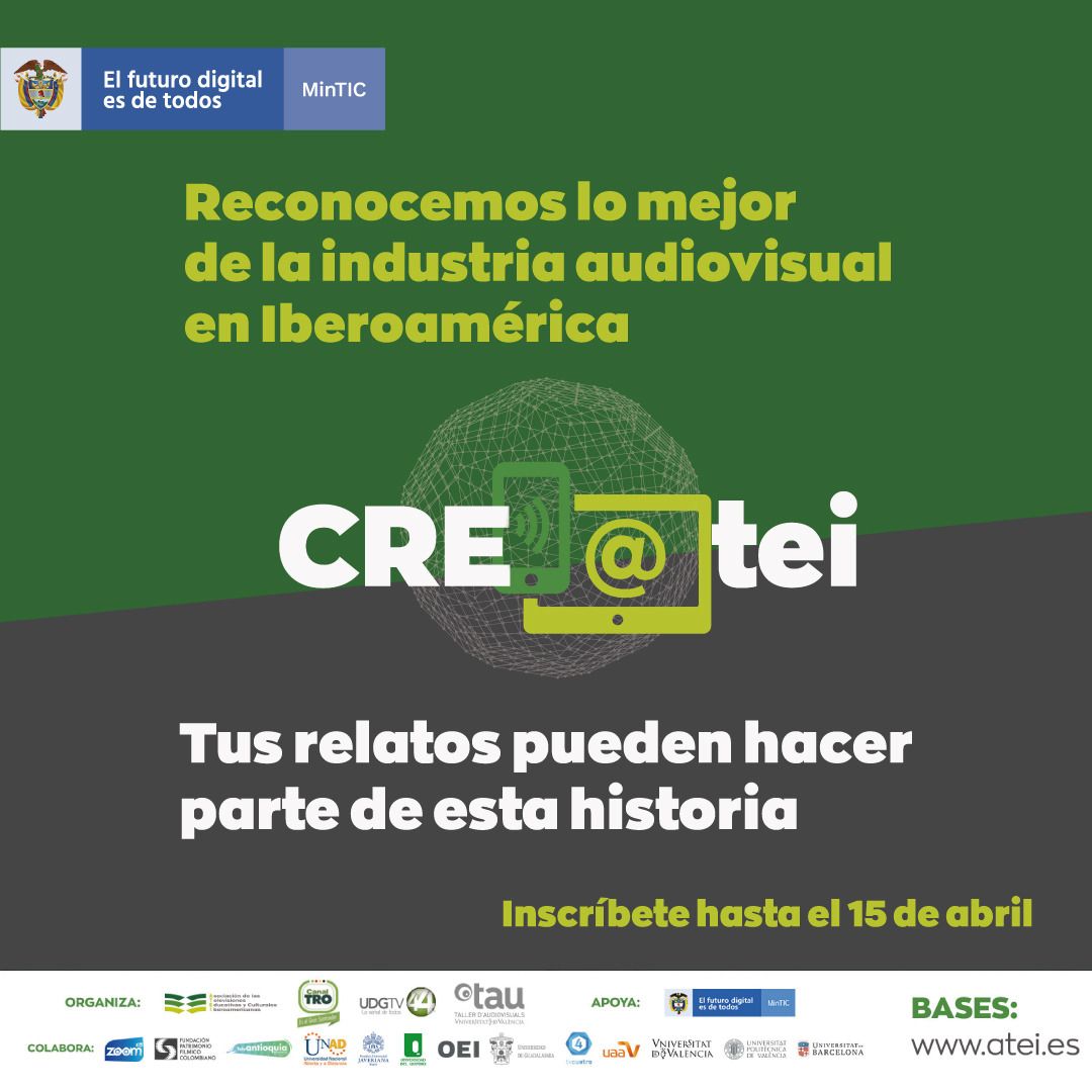 Canal TRO y ATEI reciben postulaciones para segunda edición del certamen CRE@tei