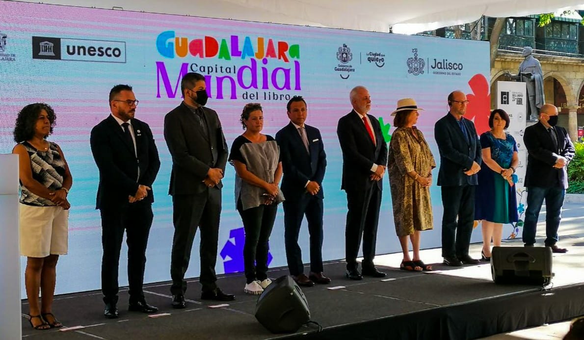 Guadalajara es la primera ciudad en México que recibe la distinción de Capital Mundial del Libro