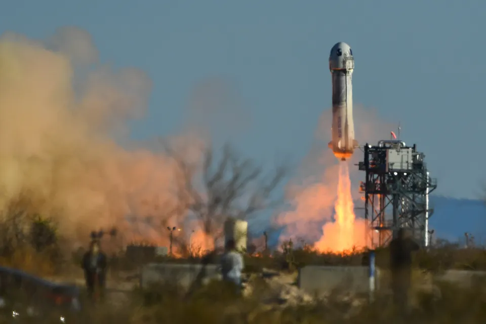 Próximo vuelo de Blue Origin al espacio previsto en una semana