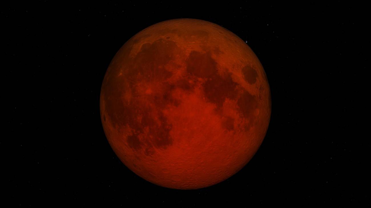 Un eclipse de luna se espera a mediados de mayo