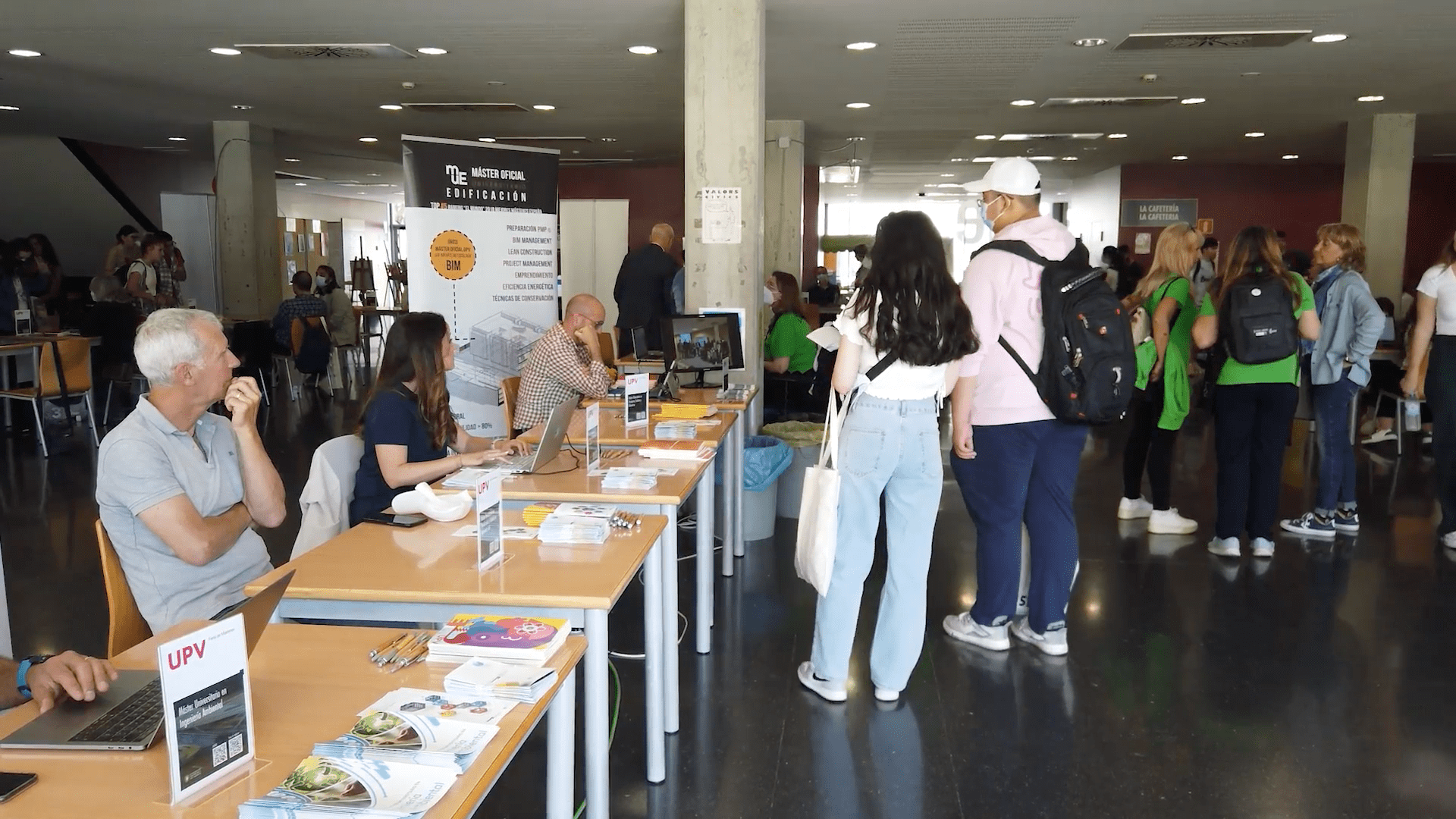 Una Feria de Másteres Universitarios de la UPV se acerca al futuro alumnado