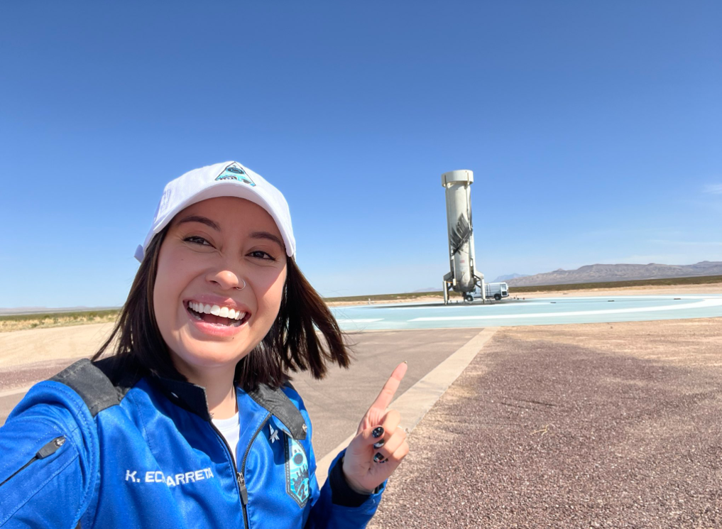 El Gobierno de México felicita a la primera mujer del país en ir al espacio