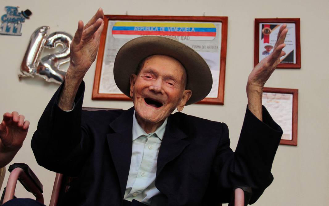 Juan Vicente Pérez, el hombre más longevo del mundo con 113 años