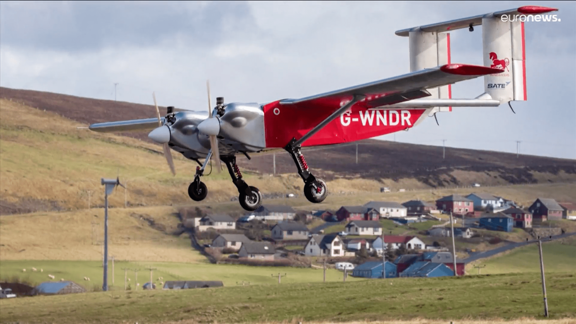 Aviones autónomos buscan consolidarse en el servicio postal británico