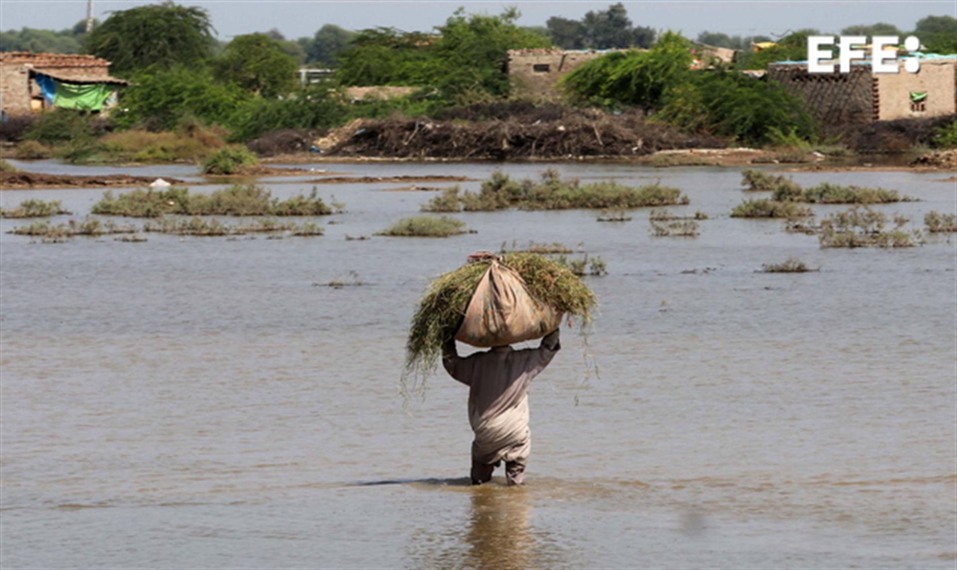 Incesantes lluvias en Pakistán dañan unas ruinas patrimonio de la humanidad