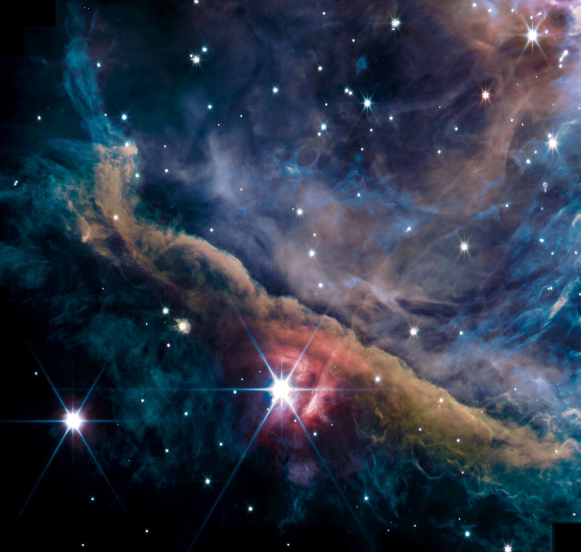 Telescopio Webb captura imágenes «impresionantes» de la nebulosa de Orión