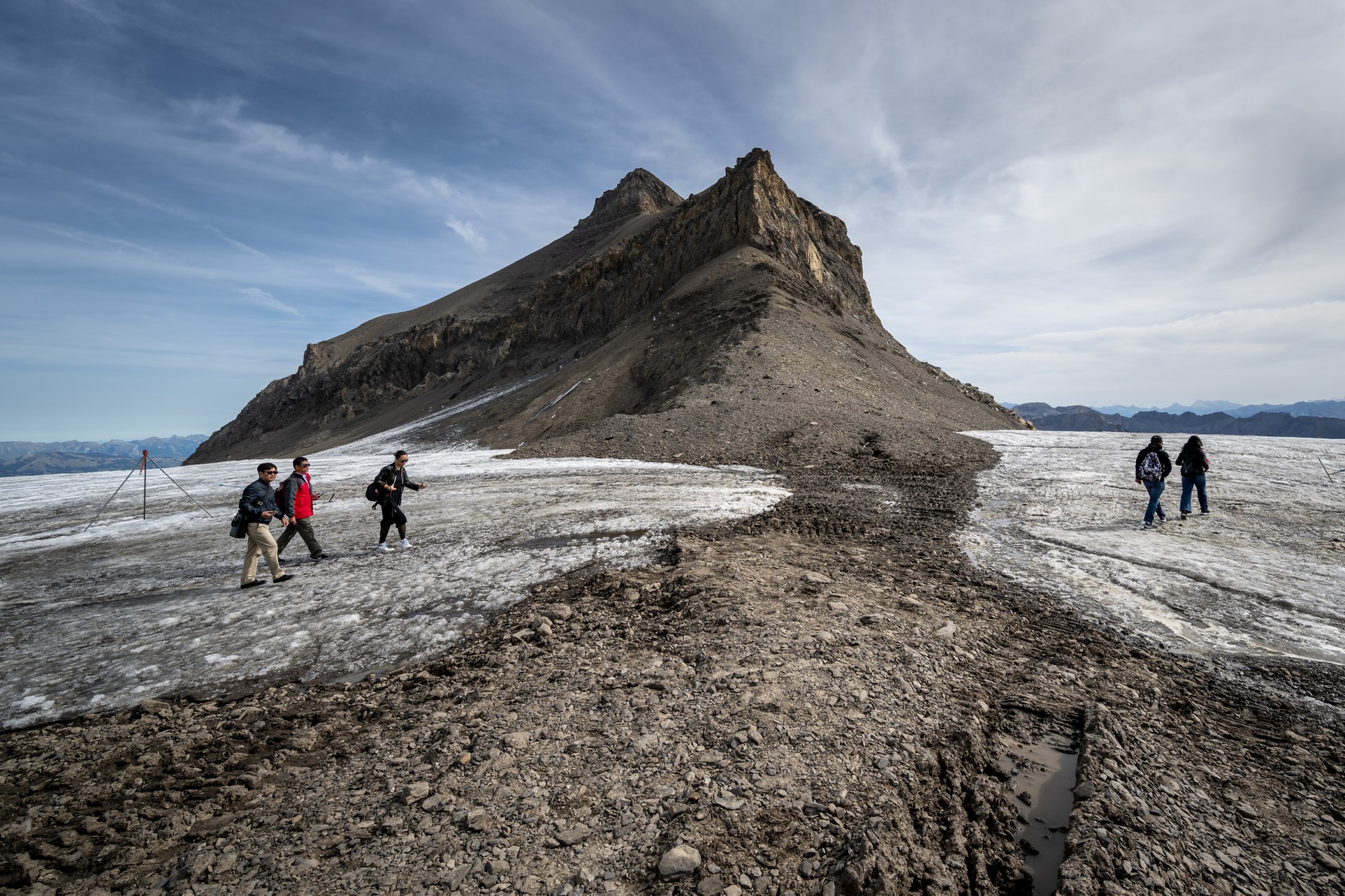 El deshielo de los glaciares revela un paso suizo enterrado durante al menos 2.000 años