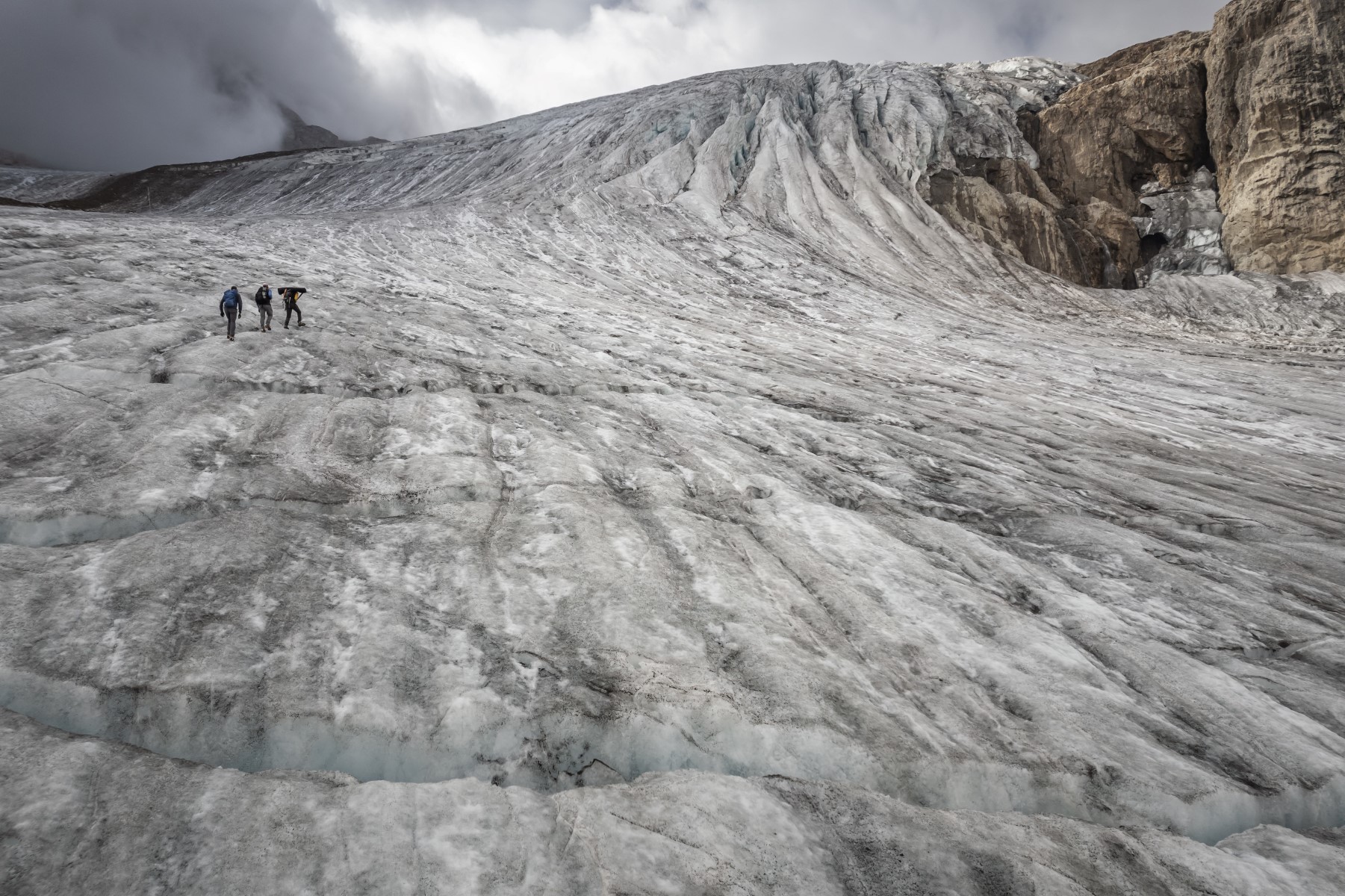 Los glaciares de Suiza se derriten a una velocidad récord