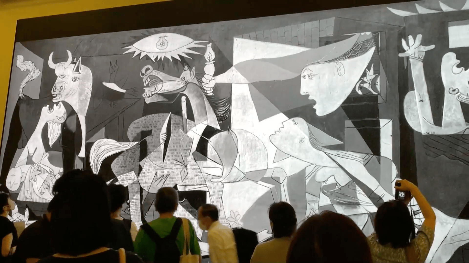 El «Guernica» de Pablo Picasso llega a Japón en alta resolución