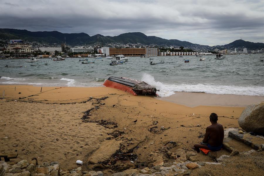 La depresión tropical Doce-E se intensificó a tormenta Kay en el Pacífico