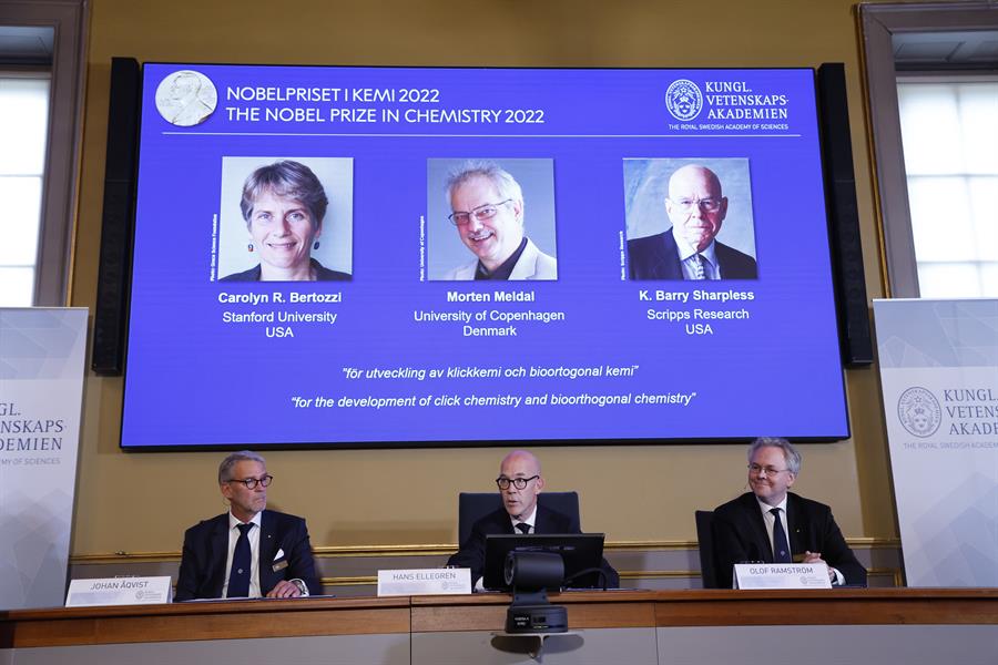 Nobel a tres investigadores por llevar la química a la era del funcionalismo