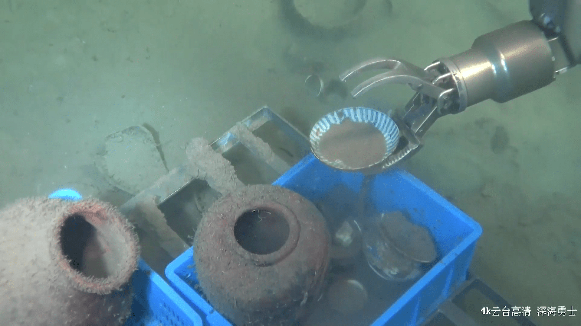 Recuperan restos de tres barcos del Mar de China Meridional