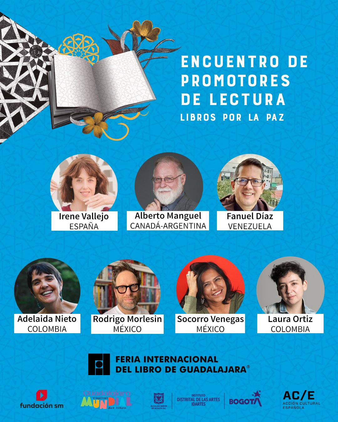 Con “Libros por la paz”, la FIL celebrará 20 ediciones del Encuentro de Promotores de Lectura